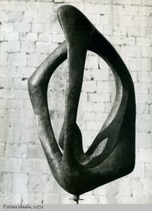 FORMA IDEALE, 1971 Bronzo, cm 90